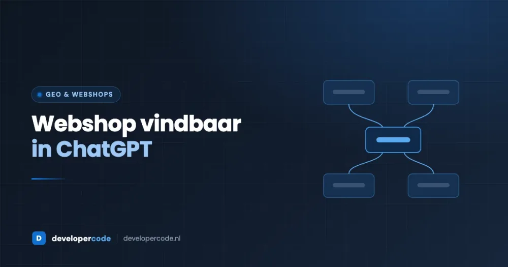 Webshop vindbaar in ChatGPT: waarom je productfeed nu de doorslag geeft